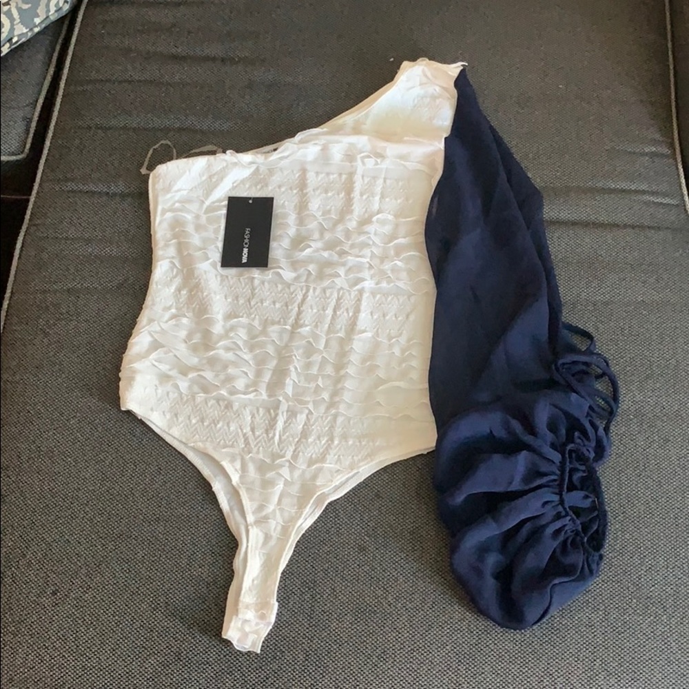 Sweet N sassy one shoulder bodysuit
